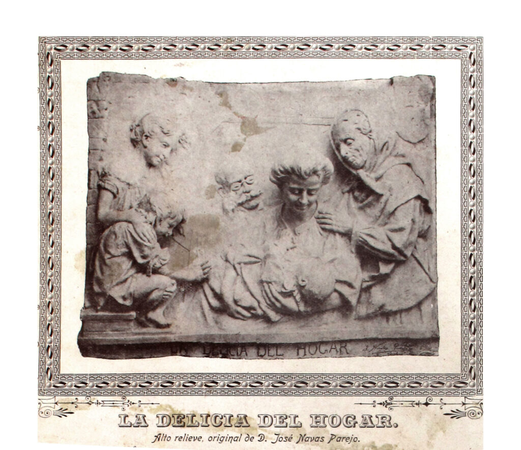 Imagen del relieve La Delicia del Hogar de José Navas Parejo