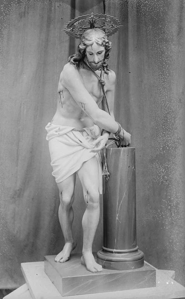 Jesús atado a la columna de José Navas Parejo