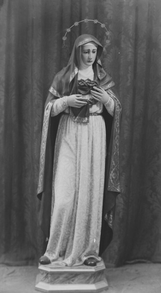 Virgen Dolorosa de José Navas Parejo